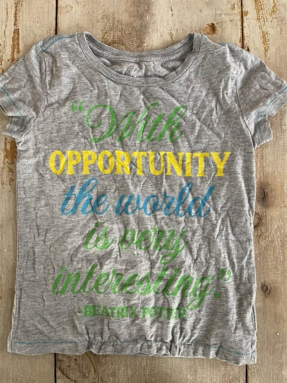 Peek Beatrix Potter t-shirt 6/7